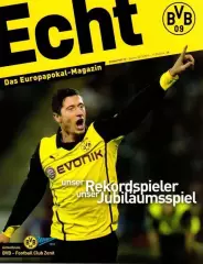 Боруссия Дортмунд - Зенит. Лига чемпионов. 19.03.2014. Официальная программа