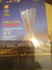 Днепр Украина — Севилья Испания. Финал Лиги Европы. 27.05.2015. Офиц. программа
