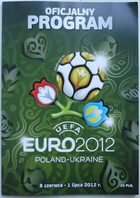 Официальная программа Евро-2012 (польская версия)
