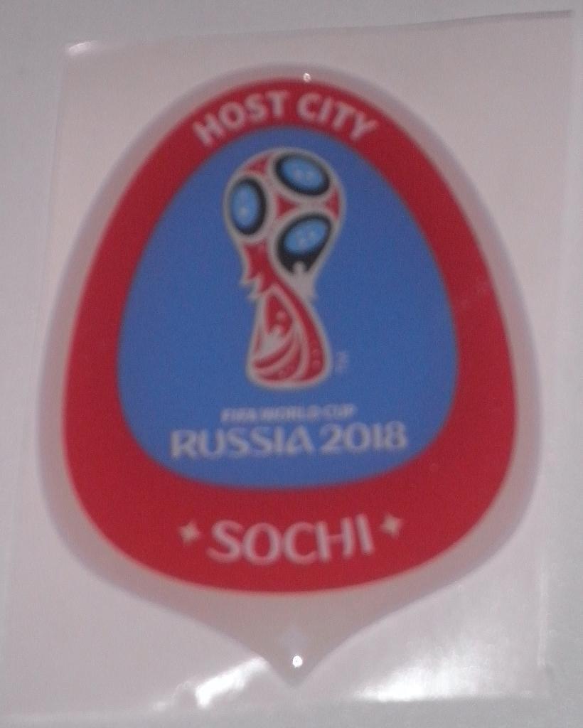 Чемпионат мира-2018. Стикер. Наклейка с изображением Сочи