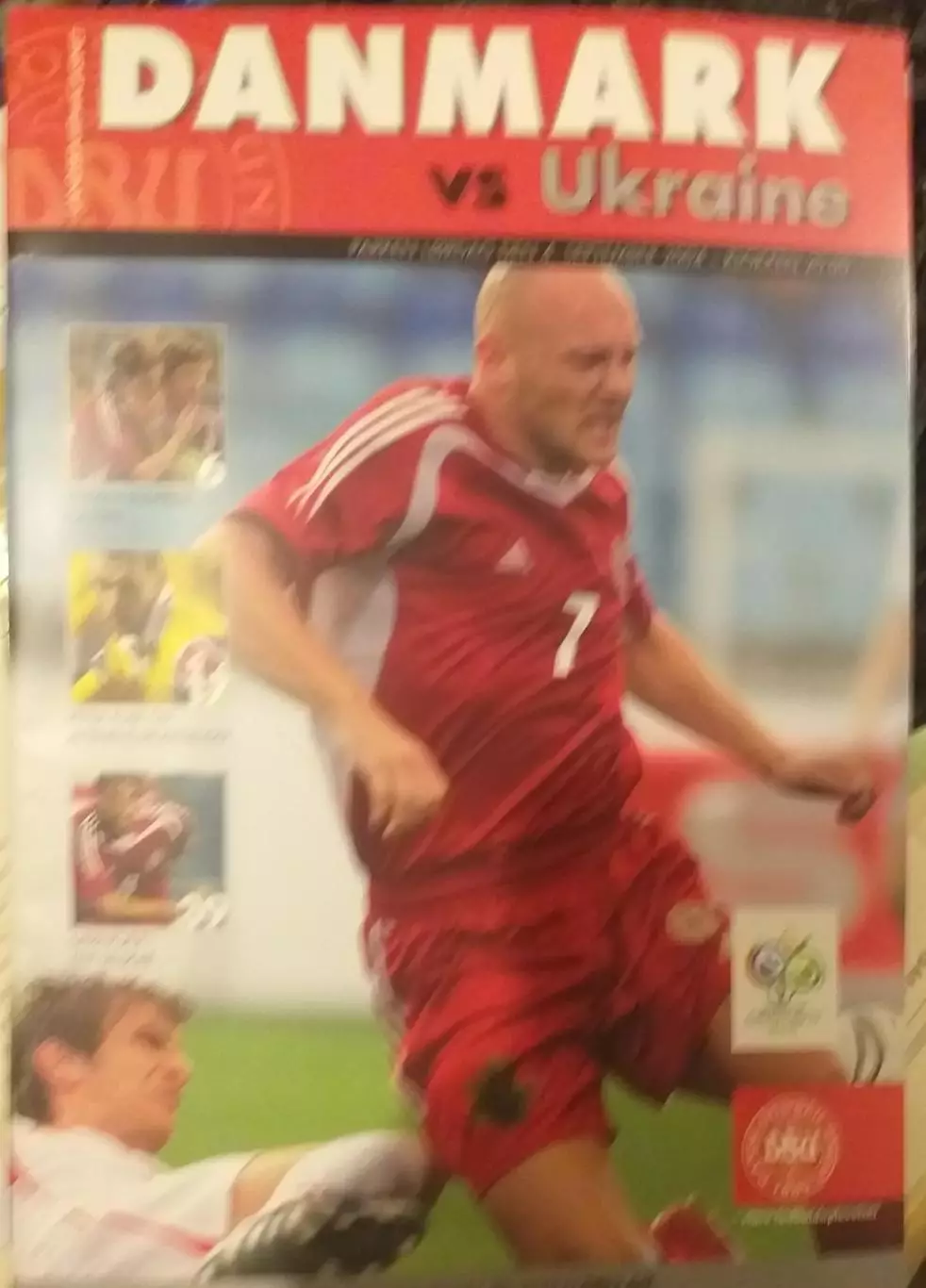 Дания — Украина 04.09.2004. Официальная программа