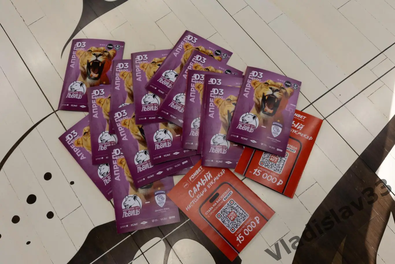 ПДФ файл!!! БК Владимирские Львицы - Динамо-Фарм (г. Курск)