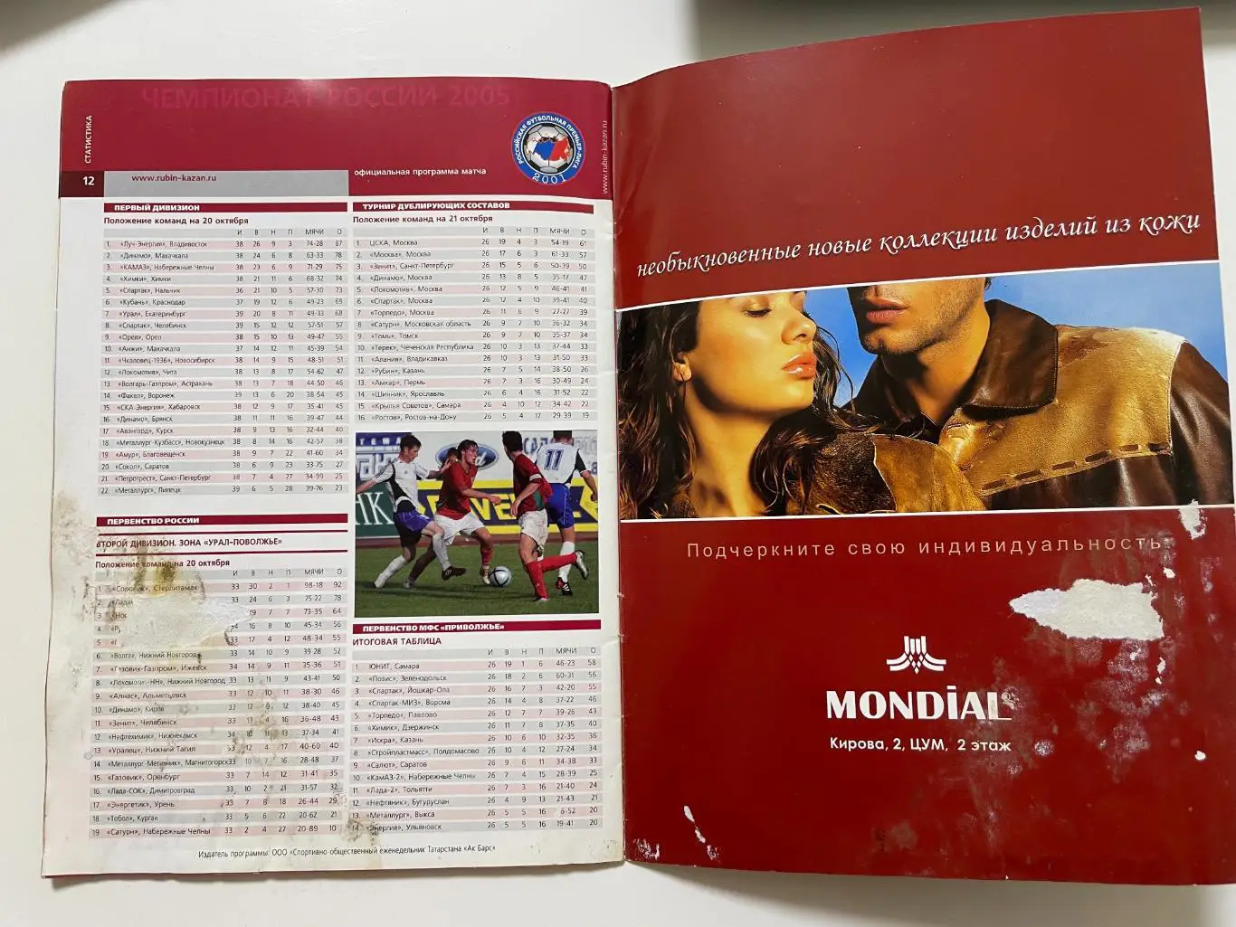 Рубин(Казань)-Крылья Советов(Самара)-2005 год 3