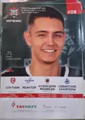 ирбис казань-спутник/реактор/кузнецкие медведи/сибирские снайперы 2024/2025