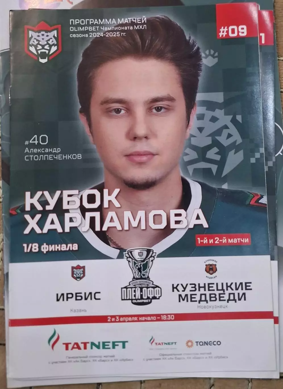 ирбис казань-кузнецкие медведи новокузнецк 2024/2025