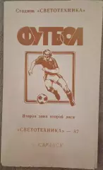 РАСПРОДАЖА светотехника саранск-1987