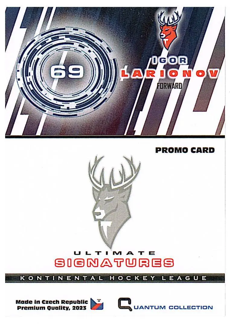 Игорь Ларионов - мл.Торпедо 23/24автограф 1