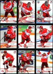 Sereal КХЛ 2012/2013 полный базовый сет 18 карт ХК Спартак Москва