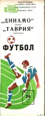 1981. Динамо Москва - Таврия Симферополь