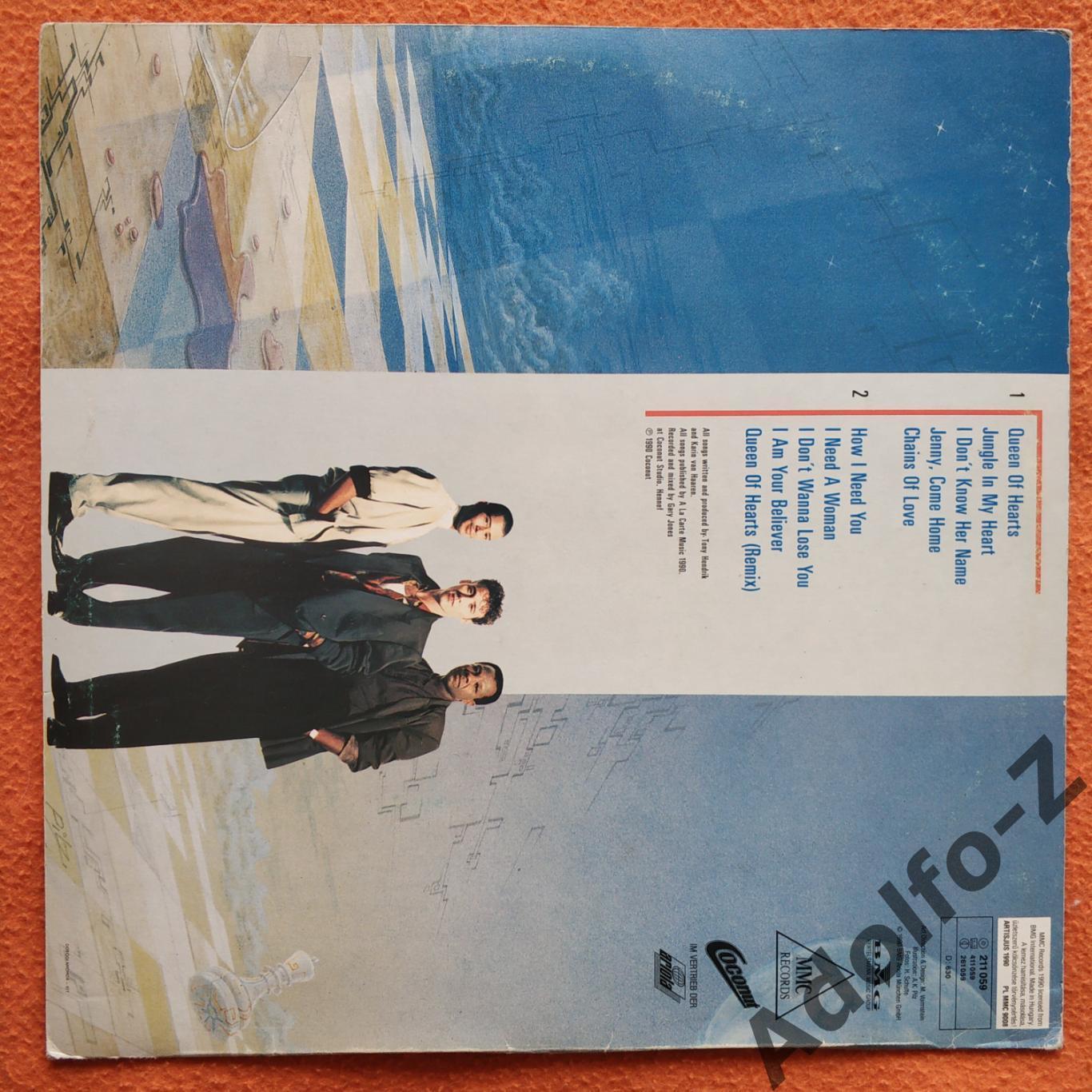 Bad Boys Blue - Game Of Love LP 1990 1