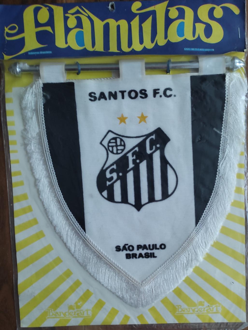 Набор оригинальных клубных вымпелов пр-во Бразилия 70-х годов. 1