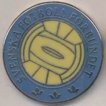 Швеція, федерація футболу №2 ЕМАЛЬ / Sweden football federation enamel pin badge