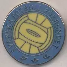 Швеція, федерація футболу №2 ЕМАЛЬ / Sweden football federation enamel pin badge