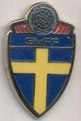 Швеція, федерація футболу №3 ЕМАЛЬ / Sweden football federation enamel pin badge