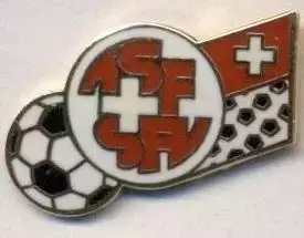 Швейцарія, федерація футболу №1 ЕМАЛЬ /Switzerland football federation pin badge