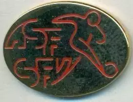 Швейцарія, федерація футболу №2 ЕМАЛЬ /Switzerland football federation pin badge