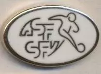Швейцарія, федерація футболу №5 ЕМАЛЬ /Switzerland football federation pin badge