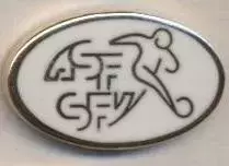 Швейцарія, федерація футболу №5 ЕМАЛЬ /Switzerland football federation pin badge