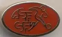 Швейцарія, федерація футболу7 ЕМАЛЬ/Switzerland football federation enamel badge