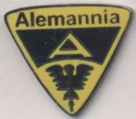 футбол.клуб Алеманія (Німеч.)2 ЕМАЛЬ/Alemannia Aachen,Germany football pin badge
