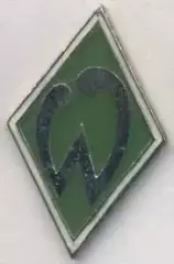 футбол.клуб Вердер Бремен (Німеччина) важмет /Werder Bremen,Germany football pin