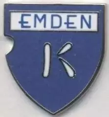 футбол.клуб Кікерс Емден (Німеччина ЕМАЛЬ/BSV Kickers Emden,Germany football pin