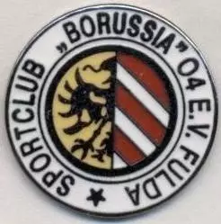 футбол.клуб Боруссія Фульда (Німеччина ЕМАЛЬ/Borussia Fulda,Germany football pin