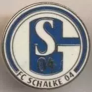 футбол.клуб Шальке-04 (Німеччина1 ЕМАЛЬ/Schalke 04,Germany football enamel badge