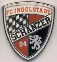 футбол.клуб Інгольштадт (Німеч.) ЕМАЛЬ /FC Ingolstadt,Germany football pin badge