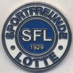 футбол.клуб Лотте (Німеччина ЕМАЛЬ/Sportfreunde Lotte,Germany football pin badge