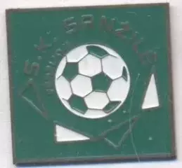 футбол.клуб Санжілє (Литва) важмет/Sanzile Pasvalys,Lithuania football pin badge