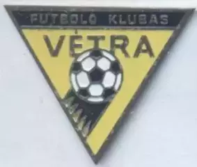 футбол.клуб Ветра Вільнюс (Литва) важмет / Vetra Vilnius, Lithuania football pin