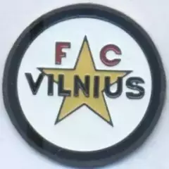 футбол.клуб ФК Вільнюс (Литва)1 важмет / FC Vilnius,Lithuania football pin badge
