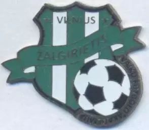 футбол.клуб Жальгірієтіс Литва важмет/Zalgirietis Vilnius,Lithuania football pin