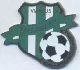 футбол.клуб Жальгірієтіс Литва важмет/Zalgirietis Vilnius,Lithuania football pin