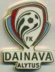 футбол.клуб Дайнава Алітус (Литва)1 ЕМАЛЬ /Dainava Alytus,Lithuania football pin