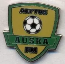 футбол.клуб Ауска Алітус (Литва) ЕМАЛЬ/Auska Alytus,Lithuania football pin badge