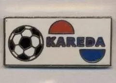 футбол.клуб Кареда (Литва) ЕМАЛЬ/FK Kareda Siauliai,Lithuania football pin badge