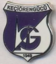 футбол.клуб Кечіоренгюджю (Туреч.) ЕМАЛЬ/Keciorengucu Ankara,Turkey football pin