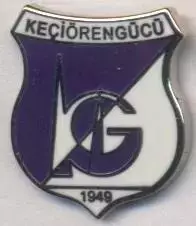 футбол.клуб Кечіоренгюджю (Туреч.) ЕМАЛЬ/Keciorengucu Ankara,Turkey football pin