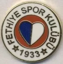 футбол.клуб Фетхієспор (Туреч. ЕМАЛЬ/Fethiye SK,Turkey football enamel pin badge
