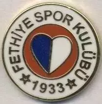 футбол.клуб Фетхієспор (Туреч. ЕМАЛЬ/Fethiye SK,Turkey football enamel pin badge