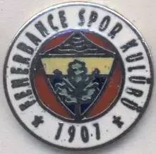 футбол.клуб Фенербахче (Туреччина офіц.1 ЕМАЛЬ/Fenerbahce SK,Turkey football pin
