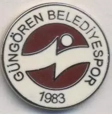 футбол.клуб Гюнгьорен БС (Туреччина) ЕМАЛЬ/Gungoren BS,Turkey football pin badge