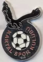 футбол.клуб Карталспор (Туреччина)1 ЕМАЛЬ / Kartal SK, Turkey football pin badge