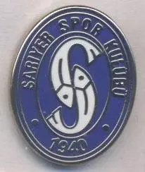 футбол.клуб Сариєр (Туреччина) ЕМАЛЬ/Sariyer SK,Turkey football enamel pin badge