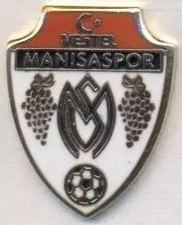 футбол.клуб Манісаспор (Туреччина)3 ЕМАЛЬ / Manisa SK, Turkey football pin badge