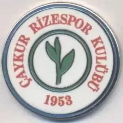 футбол.клуб Різеспор (Туреччина)2 ЕМАЛЬ/Caykur Rize SK,Turkey football pin badge