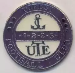 футбольний клуб Уйпешт (Угорщина)2 важмет / Ujpest FC,Hungary football pin badge
