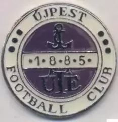 футбольний клуб Уйпешт (Угорщина)2 важмет / Ujpest FC,Hungary football pin badge